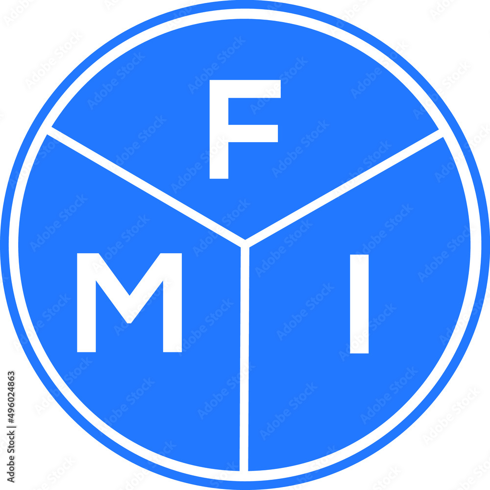 FMI letter logo design on black background. FMI creative initials letter logo concept. FMI letter design. FMI letter logo design on black background. FMI creative initials letter logo concept. FMI letter design.