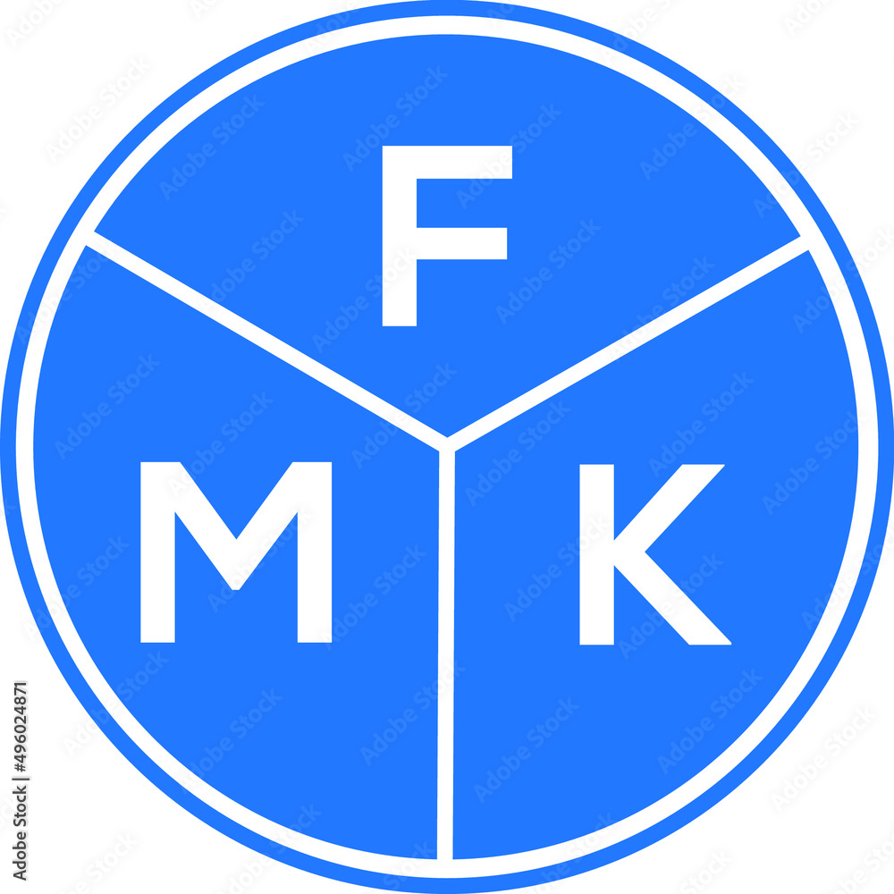 FMK letter logo design on black background. FMK creative initials letter logo concept. FMK letter design. FMK letter logo design on black background. FMK creative initials letter logo concept. FMK letter design.