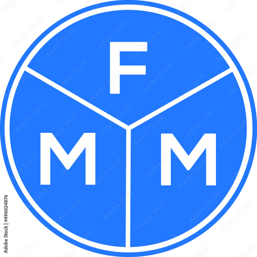 FMM letter logo design on black background. FMM creative initials letter logo concept. FMM letter design. FMM letter logo design on black background. FMM creative initials letter logo concept. FMM letter design.