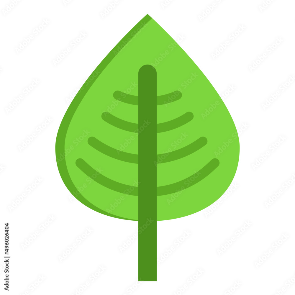 leave flat style icon leave flat style icon
