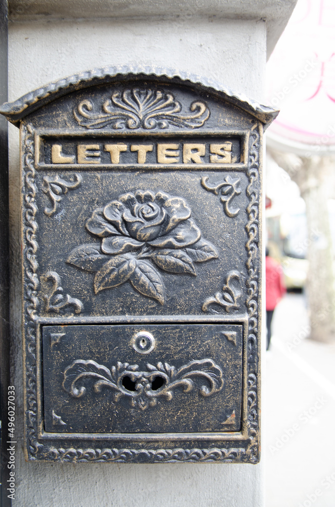 Oriental Style Mailbox in Asia