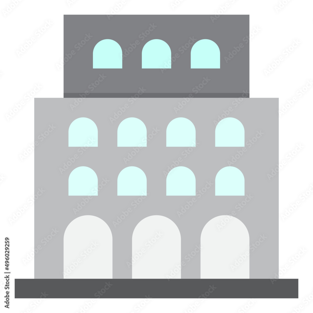 apartment flat style icon apartment flat style icon