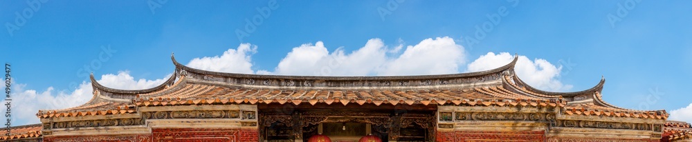 Ancient folk houses in Southern Fujian, China Ancient folk houses in Southern Fujian, China