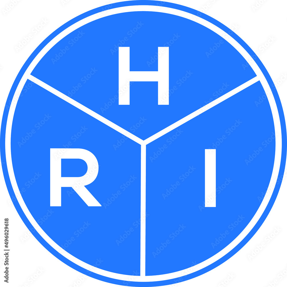 HRI letter logo design on black background. HRI creative initials letter logo concept. HRI letter design. HRI letter logo design on black background. HRI creative initials letter logo concept. HRI letter design.