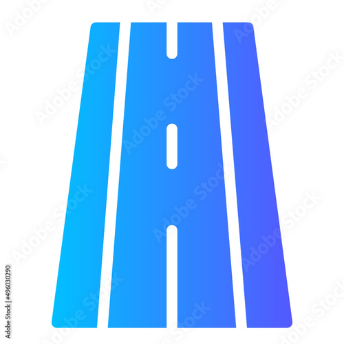 road gradient icon