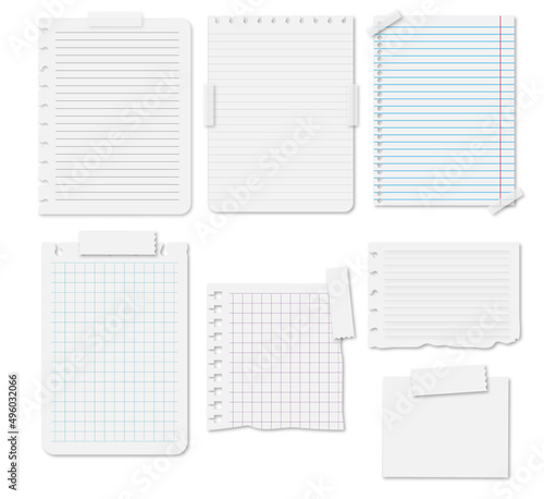 Paper Mockups / Ai Illustrator / Editable