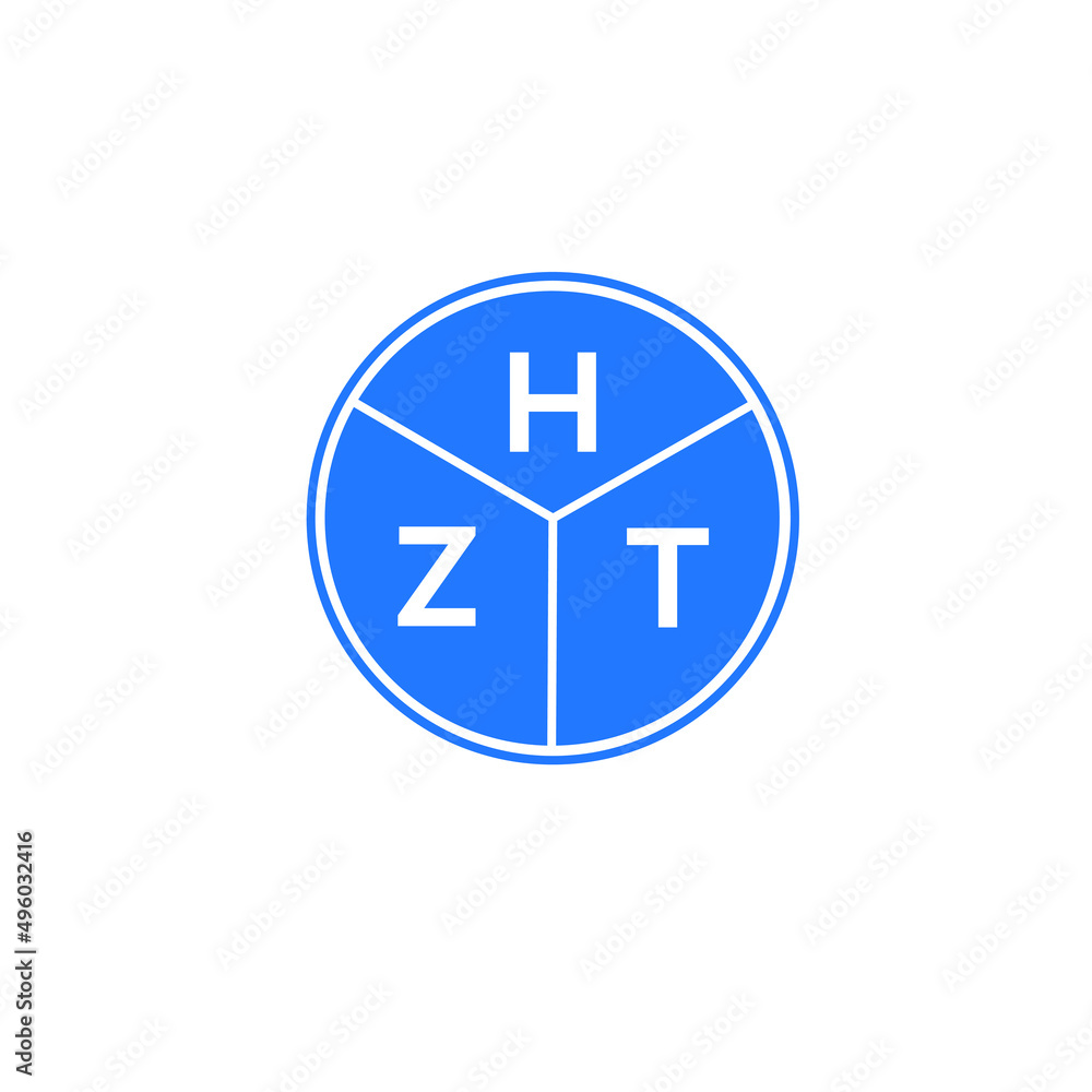 HZT letter logo design on black background. HZT creative initials letter logo concept. HZT letter design. HZT letter logo design on black background. HZT creative initials letter logo concept. HZT letter design.