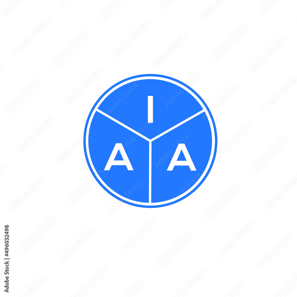 IAA letter logo design on black background. IAA creative initials letter logo concept. IAA letter design. IAA letter logo design on black background. IAA creative initials letter logo concept. IAA letter design.