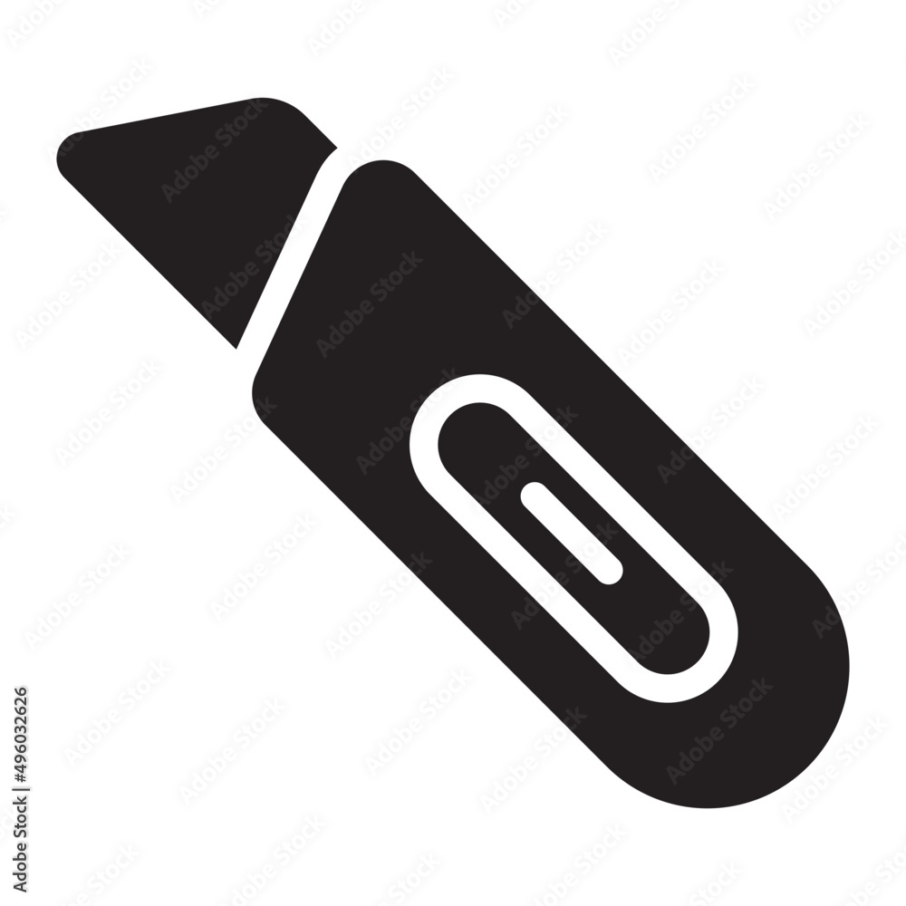 cutter glyph icon cutter glyph icon