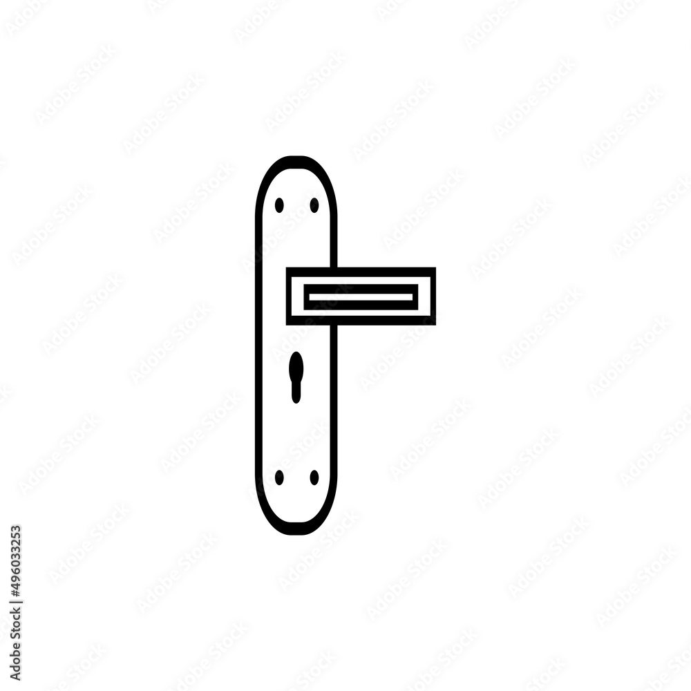 door icon illustration design element door icon illustration design element