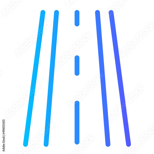 road gradient icon