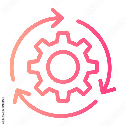upgrade gradient icon