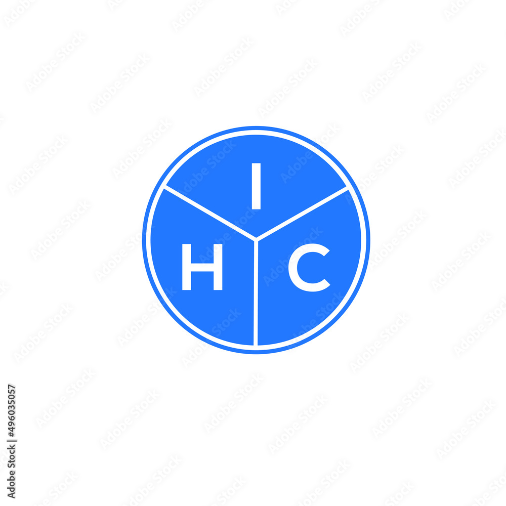 IHC letter logo design on black background. IHC creative initials letter logo concept. IHC letter design. IHC letter logo design on black background. IHC creative initials letter logo concept. IHC letter design.