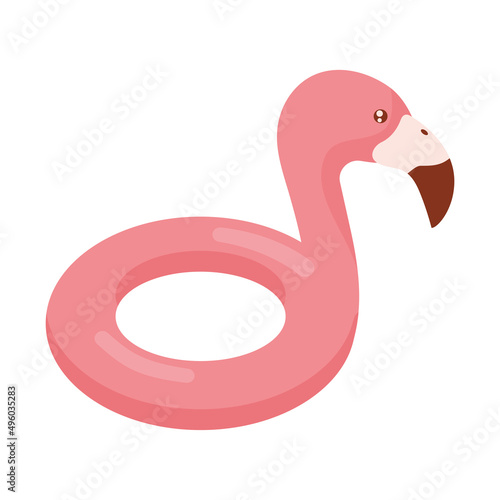 pink flamingo float © grgroup