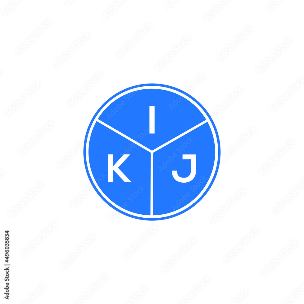 IKJ letter logo design on black background. IKJ creative initials letter logo concept. IKJ letter design. IKJ letter logo design on black background. IKJ creative initials letter logo concept. IKJ letter design.