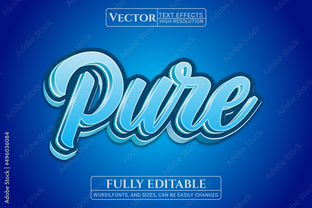 Pure Text Effect Pure Text Styles