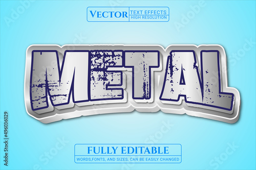 Metal Text Effects Heavy Metal Text Effect 3D Metal Text Effects