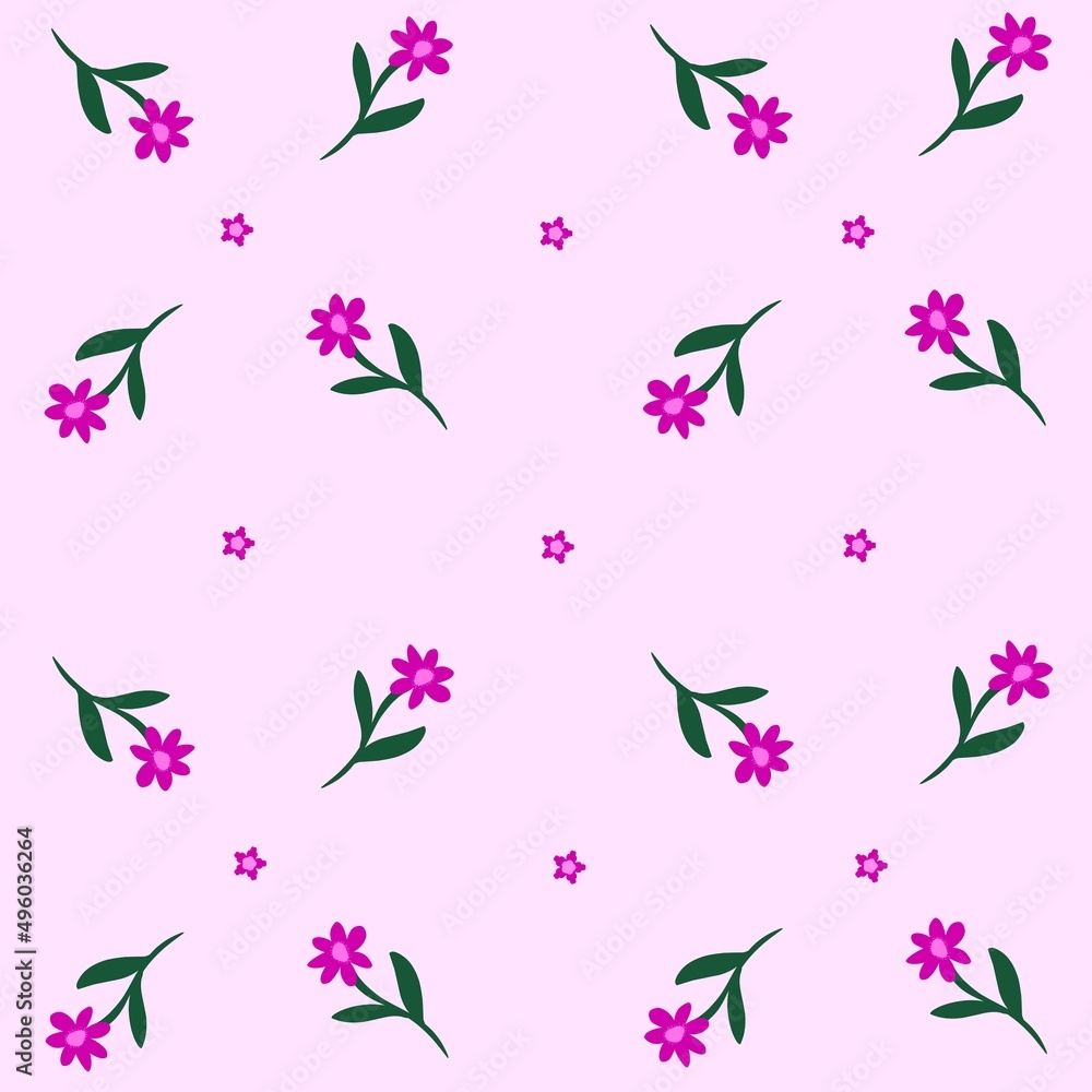 Background with floral vector design pattern Background with floral vector design pattern