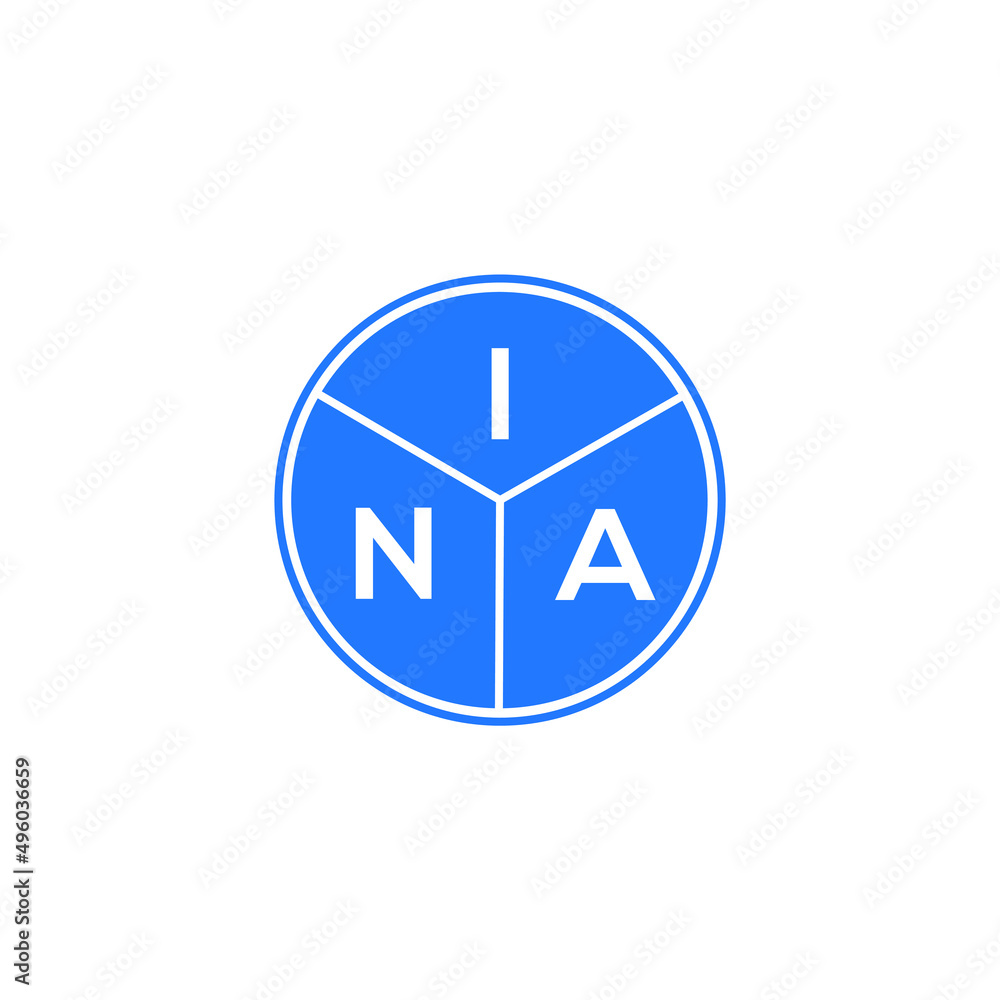INA letter logo design on black background. INA creative initials letter logo concept. INA letter design.
INA letter logo design on black background. INA creative initials letter logo concept. INA letter design.