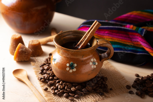 Canvastavla Cafe de Olla