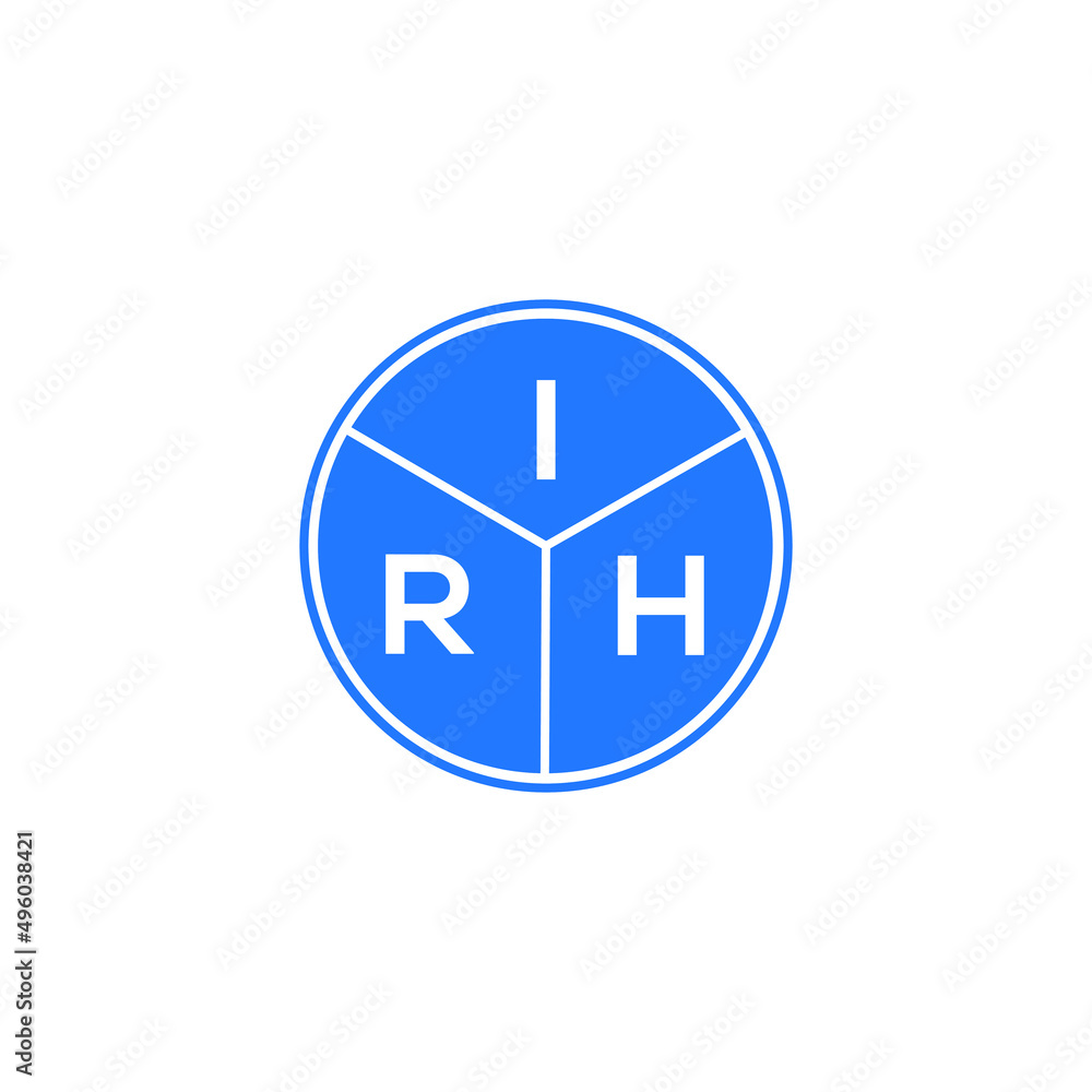 IRH letter logo design on White background. IRH creative Circle letter logo concept. IRH letter design.
IRH letter logo design on White background. IRH creative Circle letter logo concept. IRH letter design.
