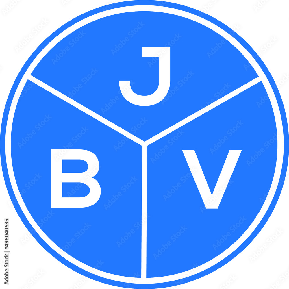 JBV letter logo design on black background. JBV creativeV initials letter logo concept. JBV letter design. JBV letter logo design on black background. JBV creativeV initials letter logo concept. JBV letter design.