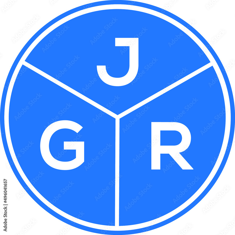 JGR letter logo design on black background. JGR creative initials letter logo concept. JGR letter design. JGR letter logo design on black background. JGR creative initials letter logo concept. JGR letter design.