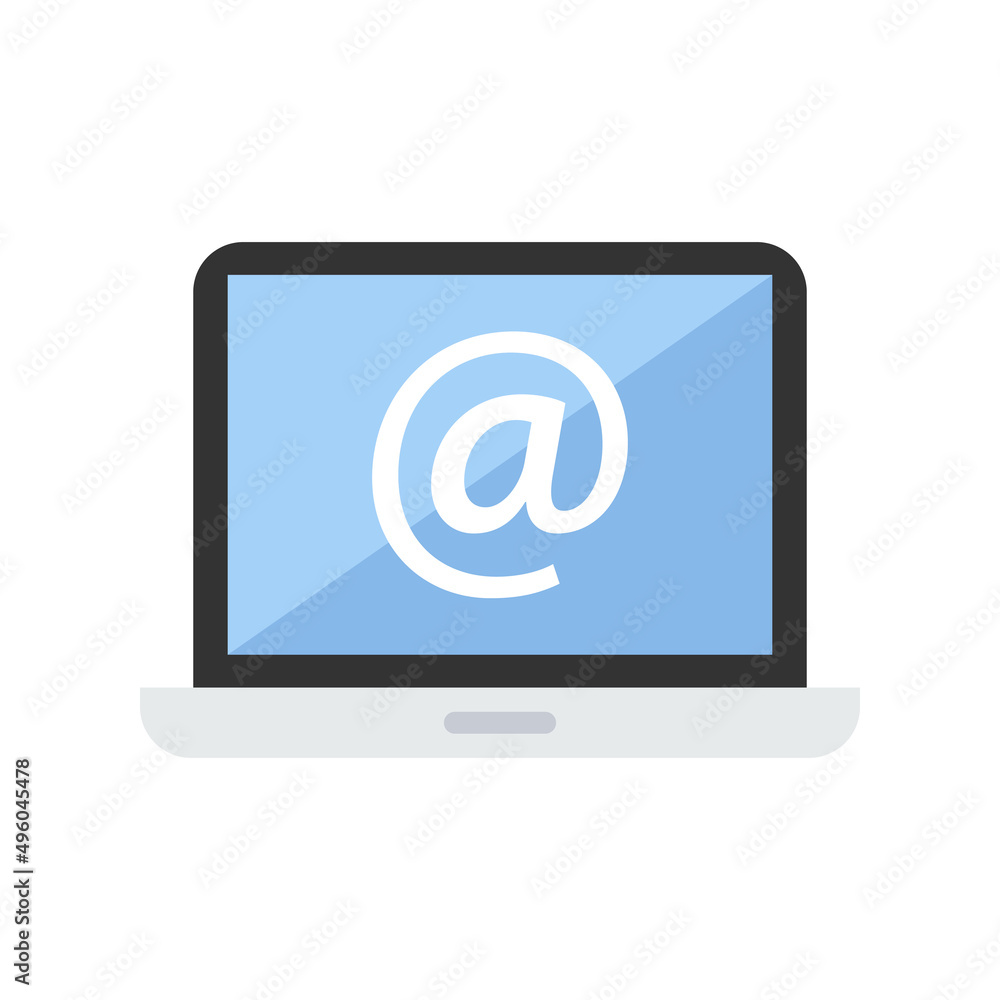 Internet laptop vector icon symbol design Internet laptop vector icon symbol design