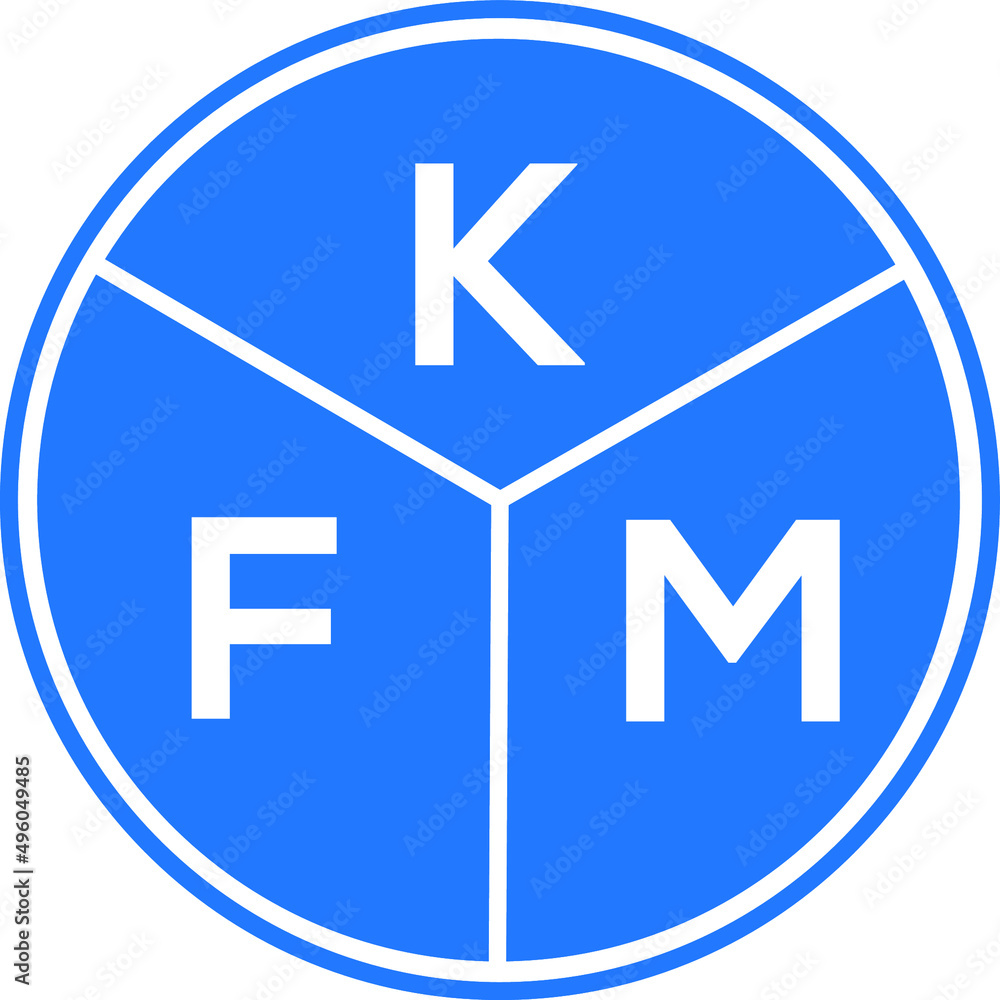 KFM letter logo design on white background. KFM creative circle letter logo concept. KFM letter design.
KFM letter logo design on white background. KFM creative circle letter logo concept. KFM letter design.