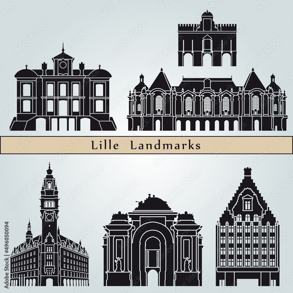 Lille landmarks and monuments
