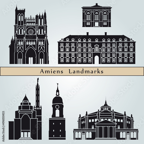 Amiens landmarks and monuments photo