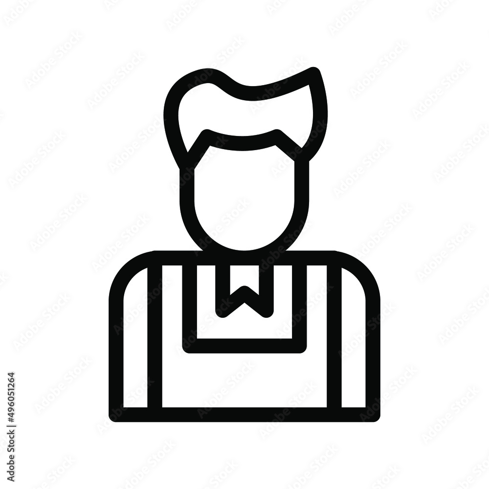 barista line icon illustration vector graphic barista line icon illustration vector graphic