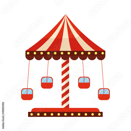 amusement swing ride