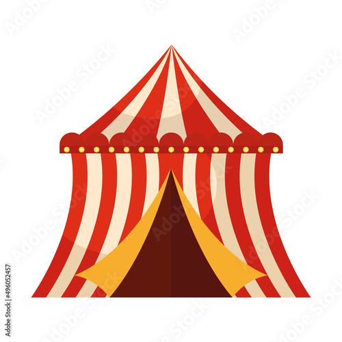 amusement tent illustration