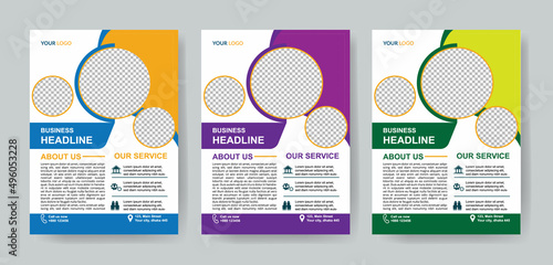 Download a nice business flyer design.