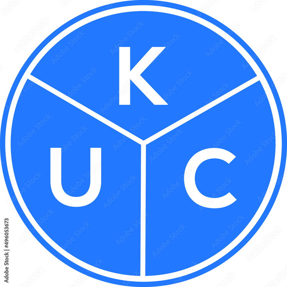 KUC letter logo design on White background. KUC creative Circle letter logo concept. KUC letter design.
KUC letter logo design on White background. KUC creative Circle letter logo concept. KUC letter design.