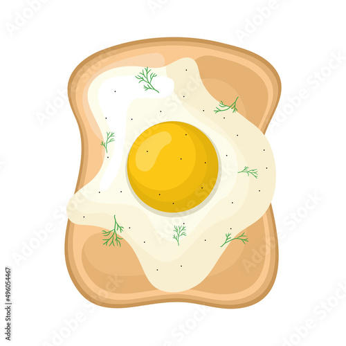 egg toast design