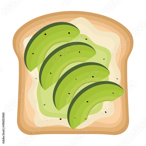 avocado toast design