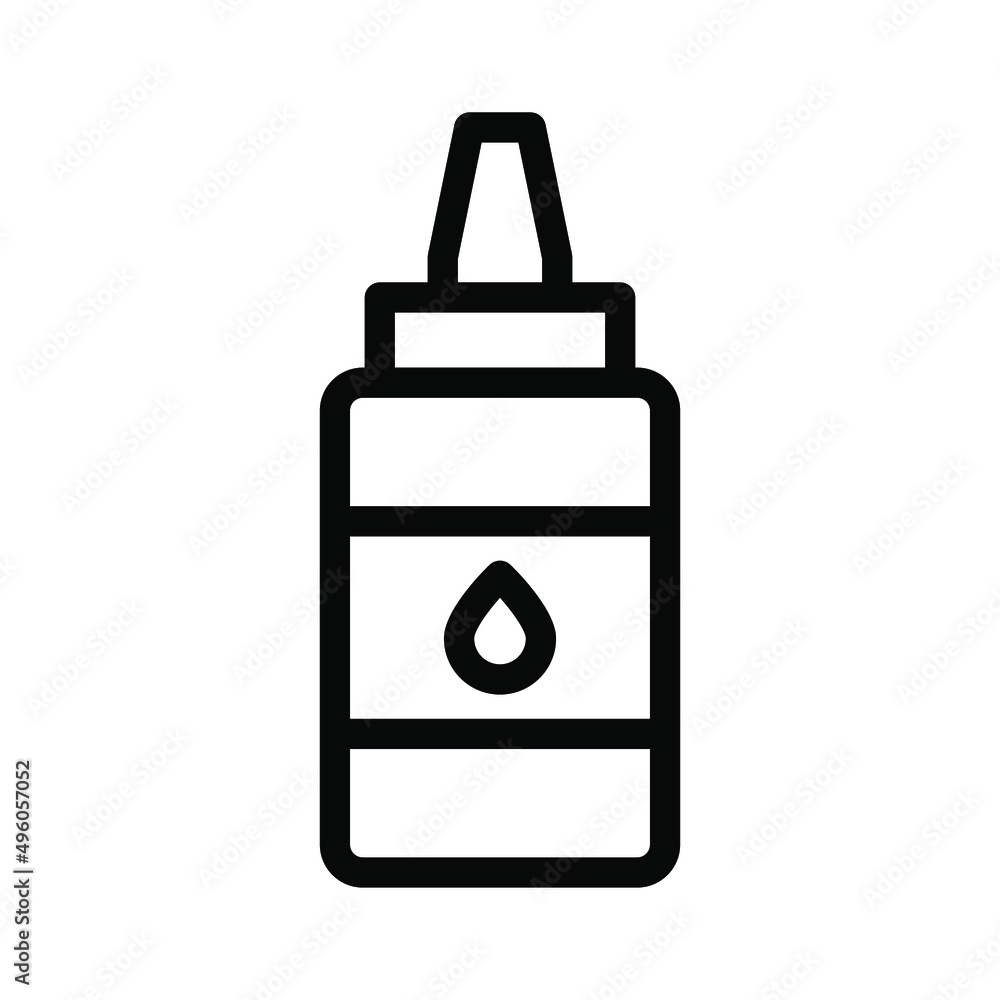 liquid glue line icon illustration vector graphic liquid glue line icon illustration vector graphic