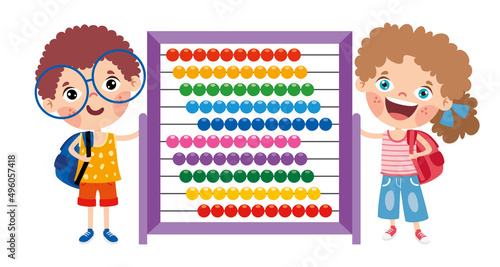 Abacus Toy For Children Education photo