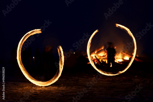 Sirni Zagovezni fire ritual photo