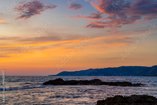 Sunset at the sea © Antonio