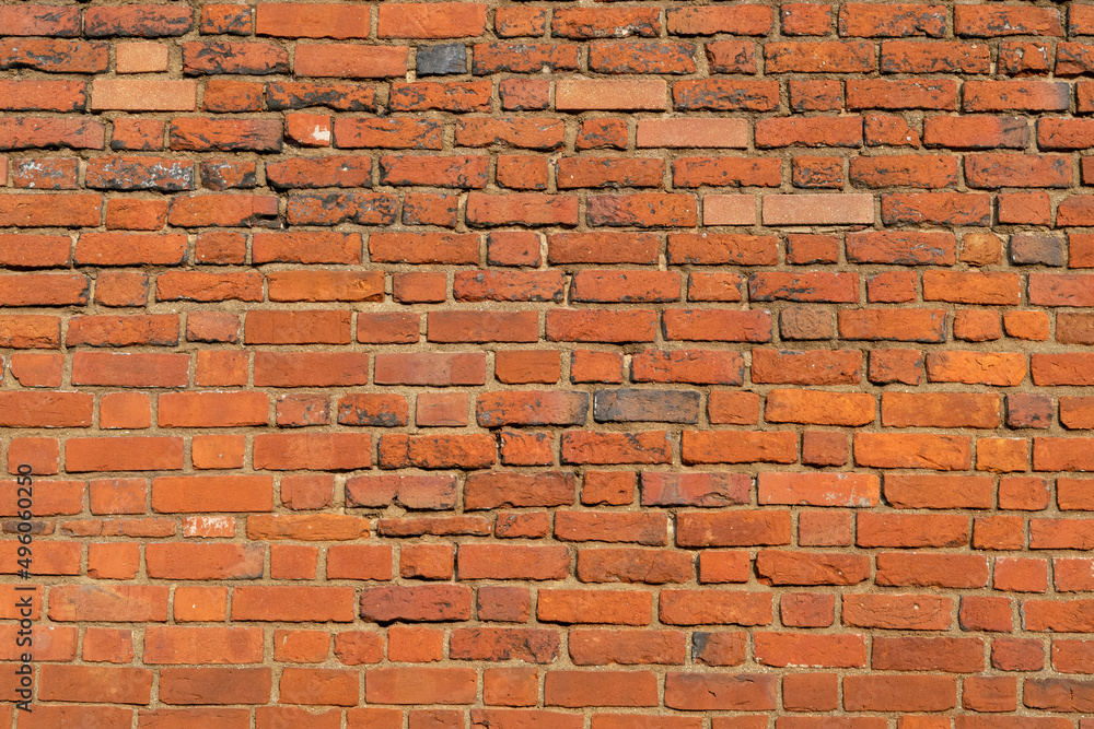 Obraz premium Red brick wall