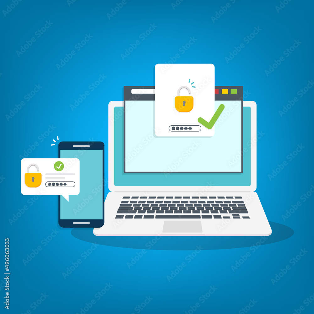 Two Factor Authentication , Multi-Factor Authentication Security Concept Two Factor Authentication , Multi-Factor Authentication Security Concept