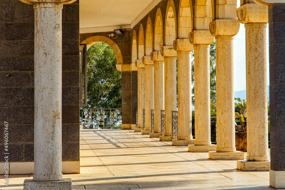 Magnificent colonnade