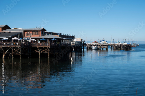 Monterey Old Fisherman's Wharf in California © tapanuth