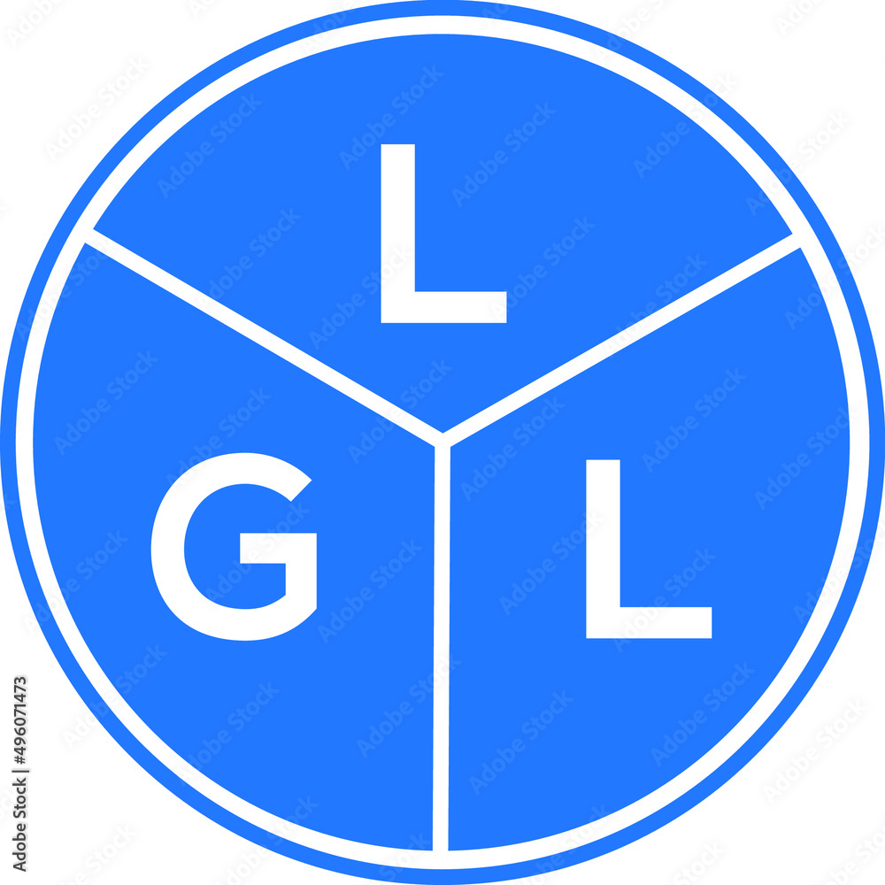 LGL letter logo design on White background. LGL creative Circle letter logo concept. LGL letter design. LGL letter logo design on White background. LGL creative Circle letter logo concept. LGL letter design.