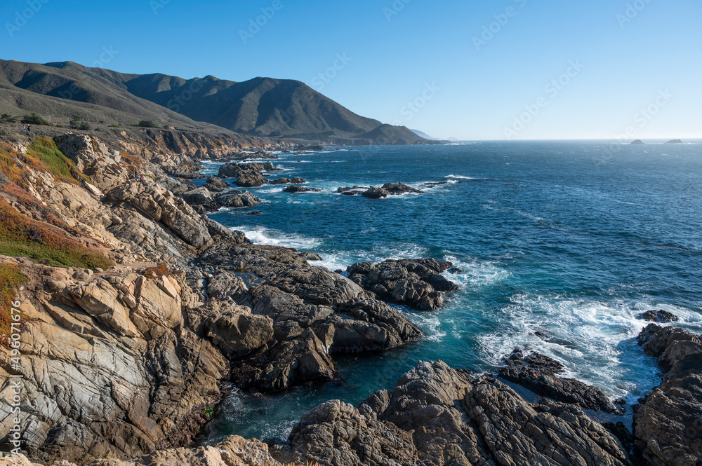 Garrapata Viewpoint in Big Sur National Park on Pacific Coast Highway Garrapata Viewpoint in Big Sur National Park on Pacific Coast Highway