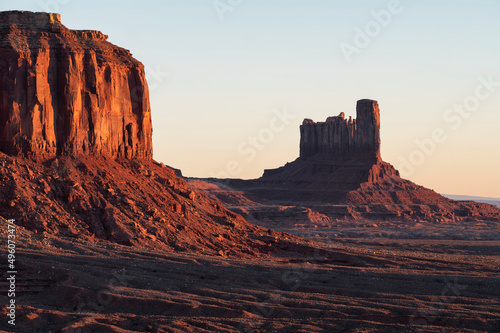 Monument Valley National Park, Arizona in the morning
