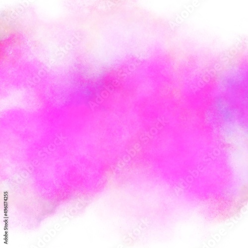 Awesome digital drawn pattern with gentle violet chaotic cloud on white background. Nice for print, textile and texture